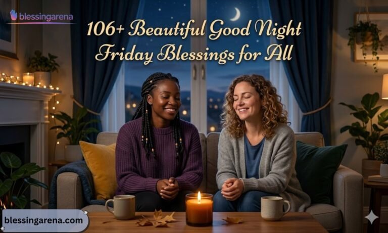 106+ Beautiful Good Night Friday Blessings for All