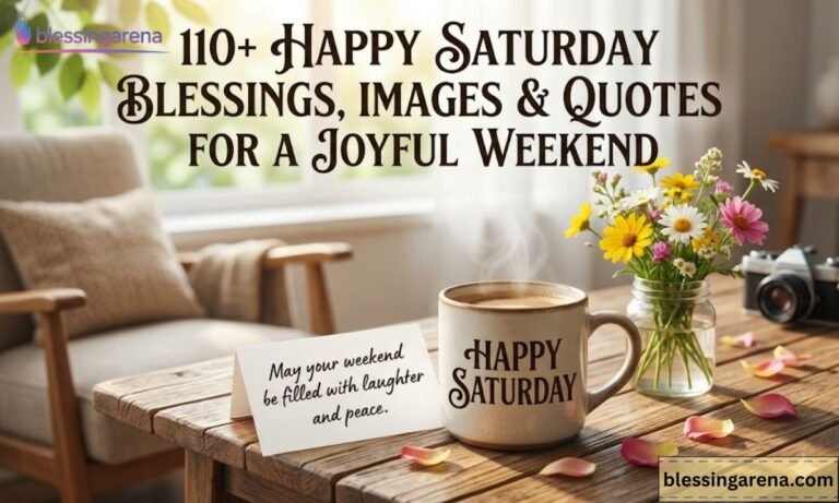 110+ Happy Saturday Blessings, Images & Quotes for a Joyful Weekend