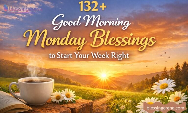 132+ Good Morning Monday Blessings to Start Your Week Right