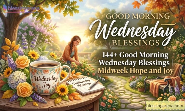144+ Good Morning Wednesday Blessings Midweek Hope and Joy