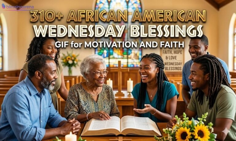310+ African American Wednesday Blessings Gif for Motivation and Faith