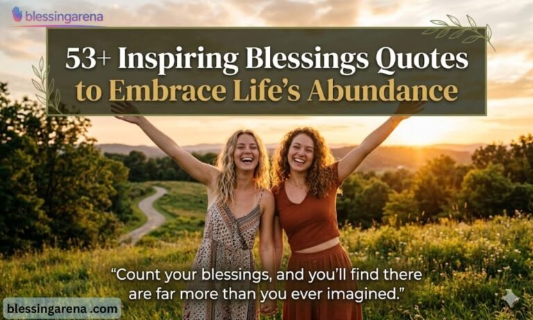 53+ Inspiring Blessings Quotes to Embrace Life’s Abundance