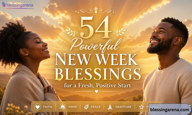 54 Powerful New Week Blessings for a Fresh, Positive Start