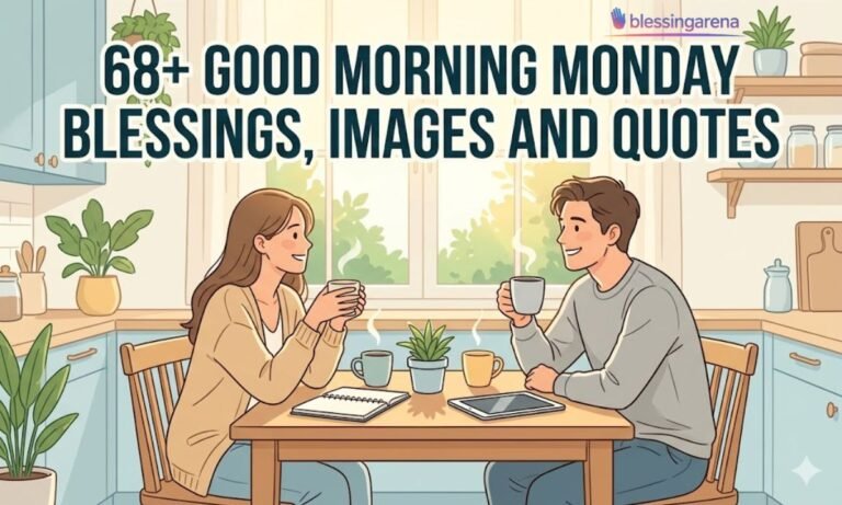68+ Good Morning Monday Blessings, Images and Quotes