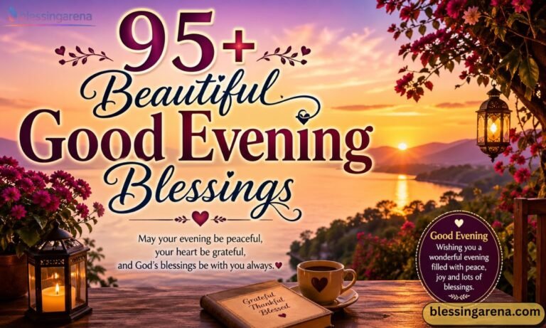 95+ Beautiful Good Evening Blessings
