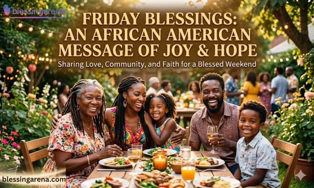 African American Friday Blessings Message