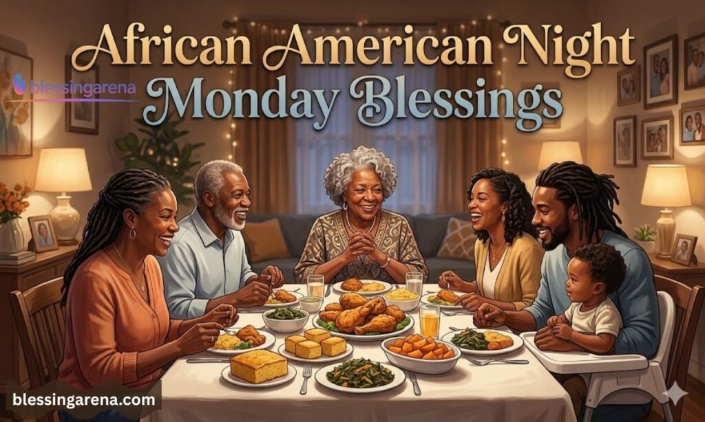 African American Night Monday Blessings