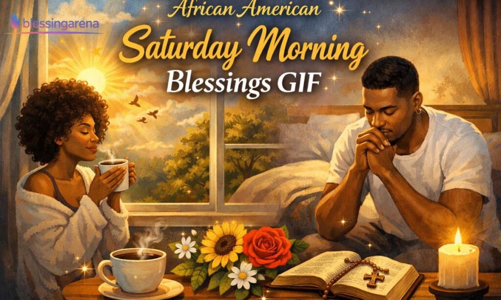 African American Saturday Morning Blessings GIF