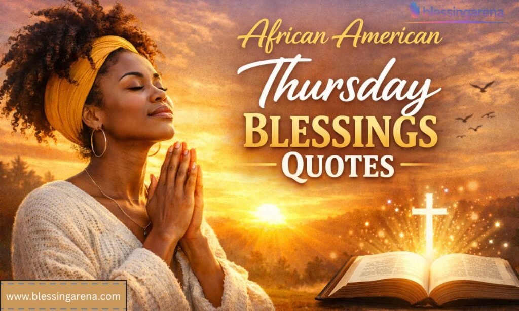 African American Thursday Blessings Quotes