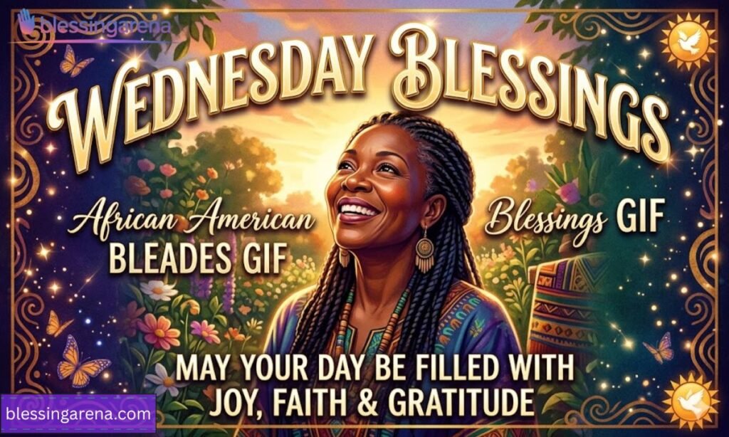 African American Wednesday Blessings Gif