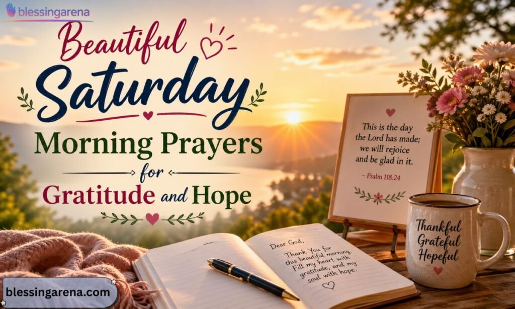 Beautiful Saturday Morning Prayers for Gratitude and Hope