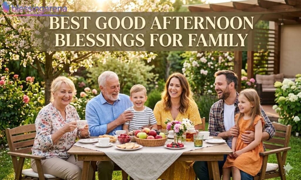 Best Good Afternoon Blessings for Family