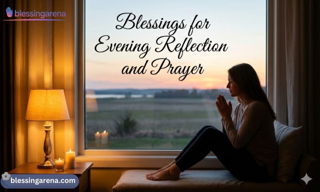 Blessings for Evening Reflection and Prayer
