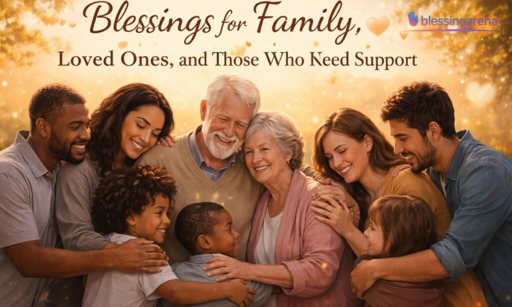 Blessings for Family, Loved Ones, and Those Who Need Support