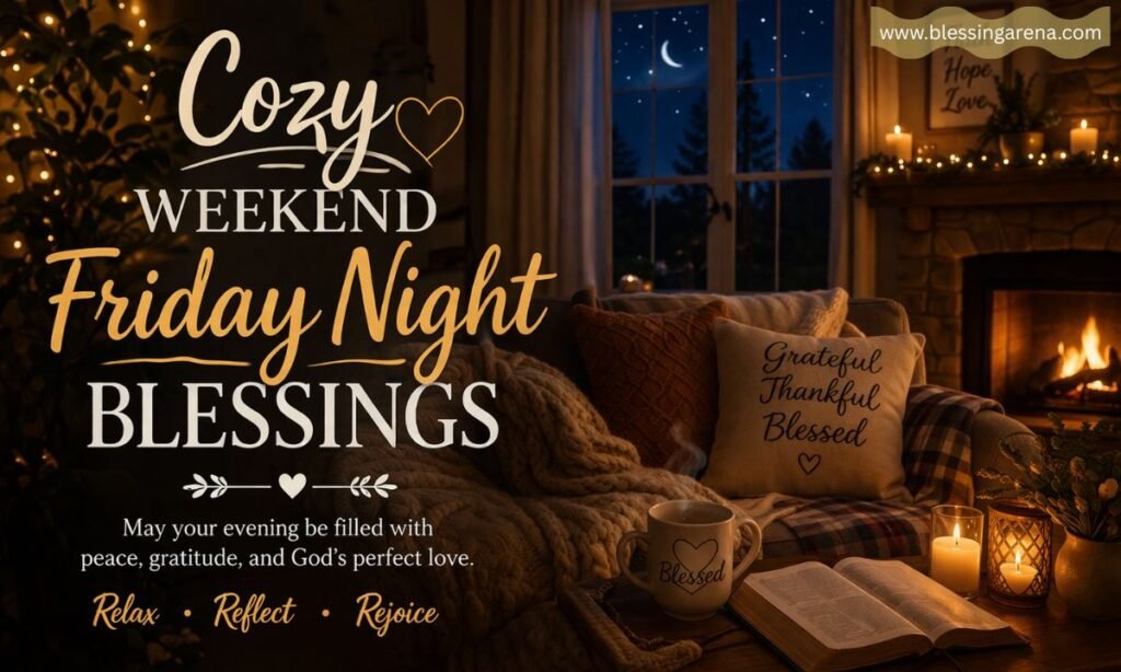 Cozy Weekend Friday Night Blessings