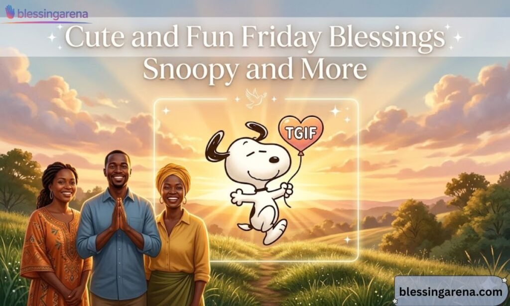 Cute and Fun Friday Blessings Snoopy and More