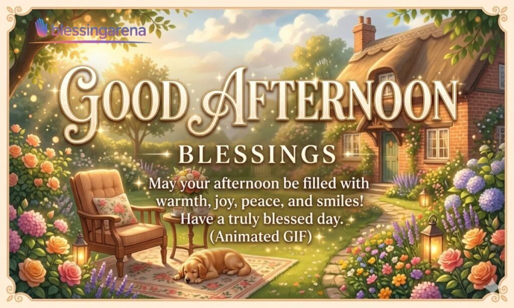 Good Afternoon Blessings GIF