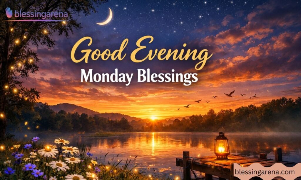 Good Evening Monday Blessings