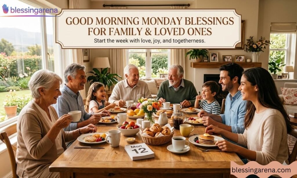 Good Morning Monday Blessings for Family and Loved Ones