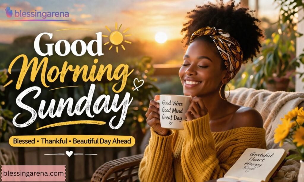 Good Morning Sunday Black Woman Images