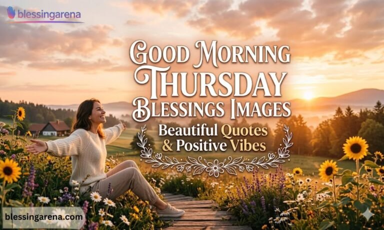 Good Morning Thursday Blessings Images: Beautiful Quotes & Positive Vibes