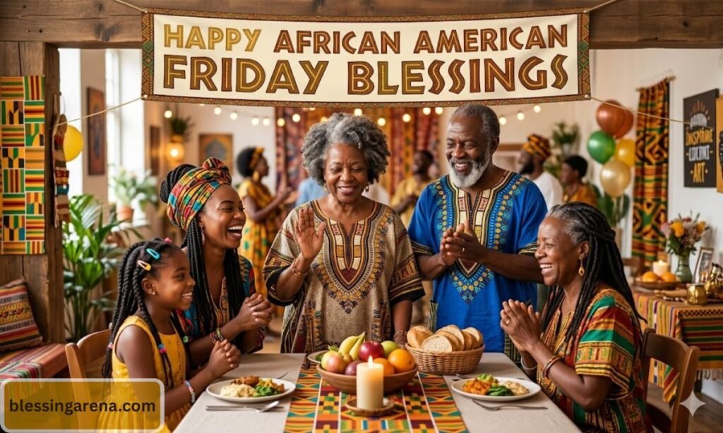 Happy African American Friday Blessings Image 