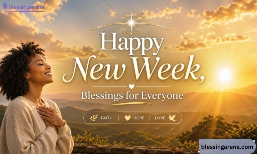Happy New Week, Blessings for Everyone
