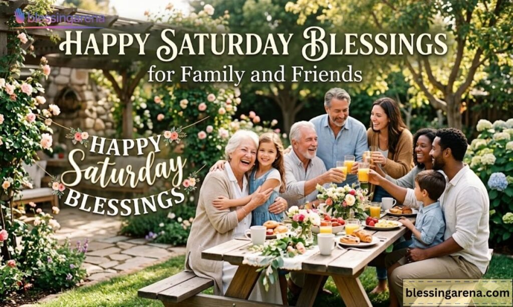 Happy Saturday Blessings for Family and Friends