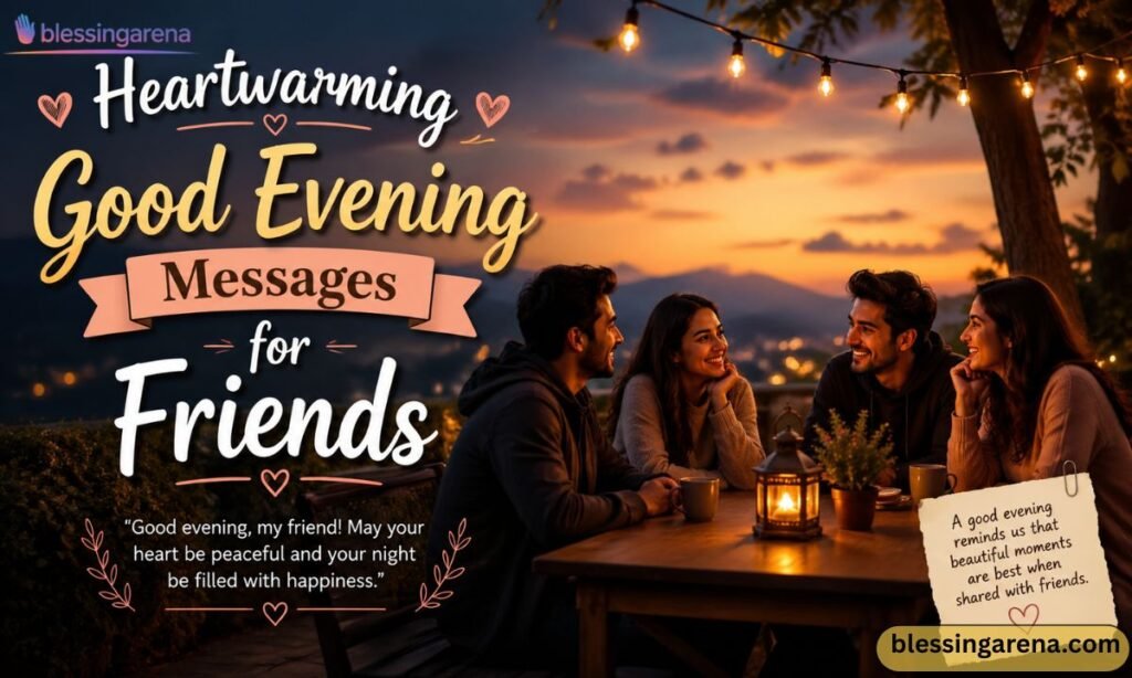 Heartwarming Good Evening Messages for Friends