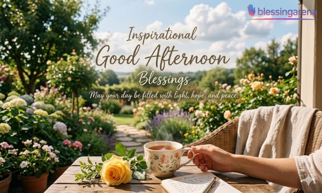 Inspirational Good Afternoon Blessings