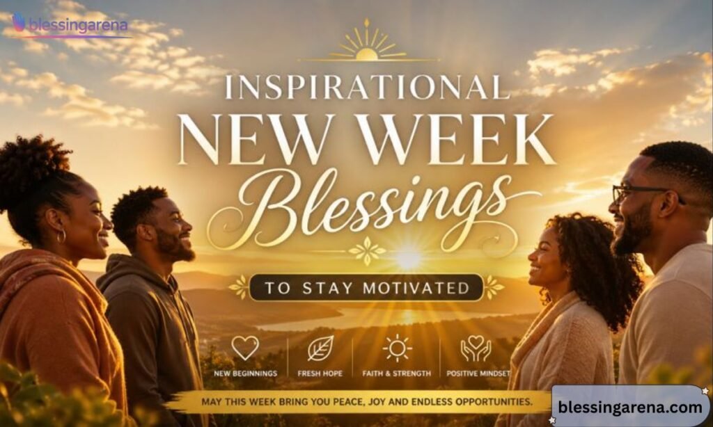 Inspirational New Week Blessings to Stay Motivated