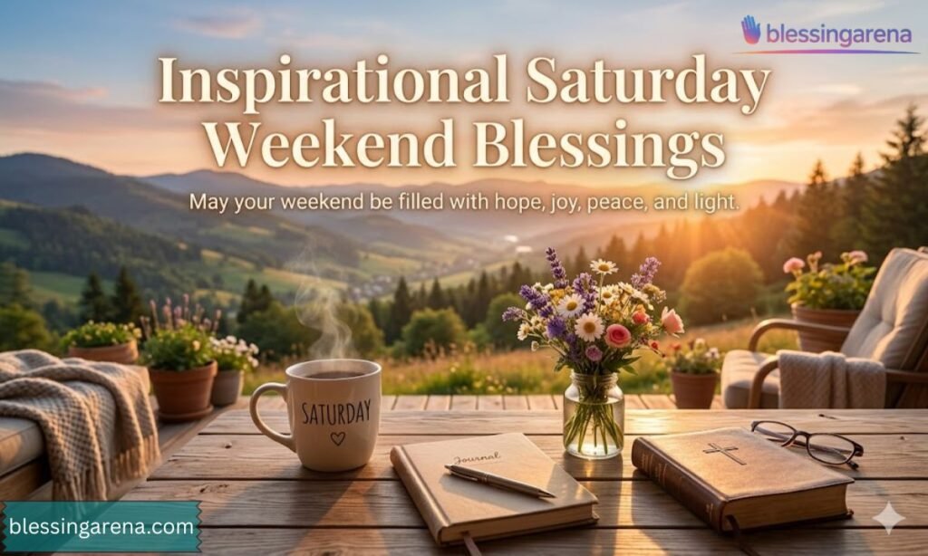 Inspirational Saturday Weekend Blessings