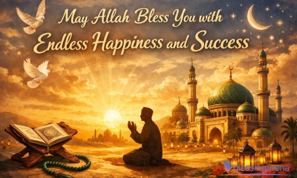 May Allah Bless You with Endless Happiness and Success