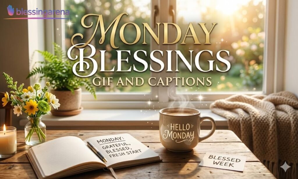Monday Blessings GIF and Captions