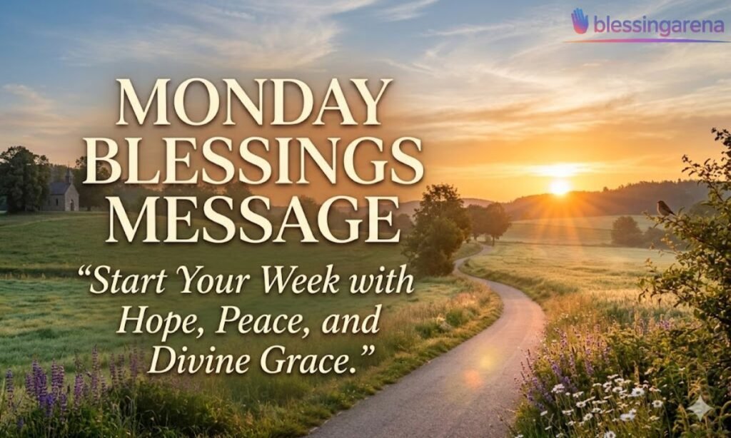 Monday Blessings Message