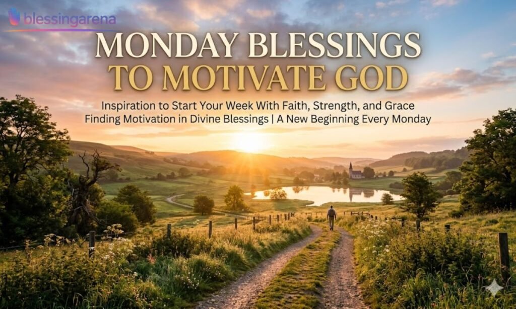 Monday Blessings to Motivate God