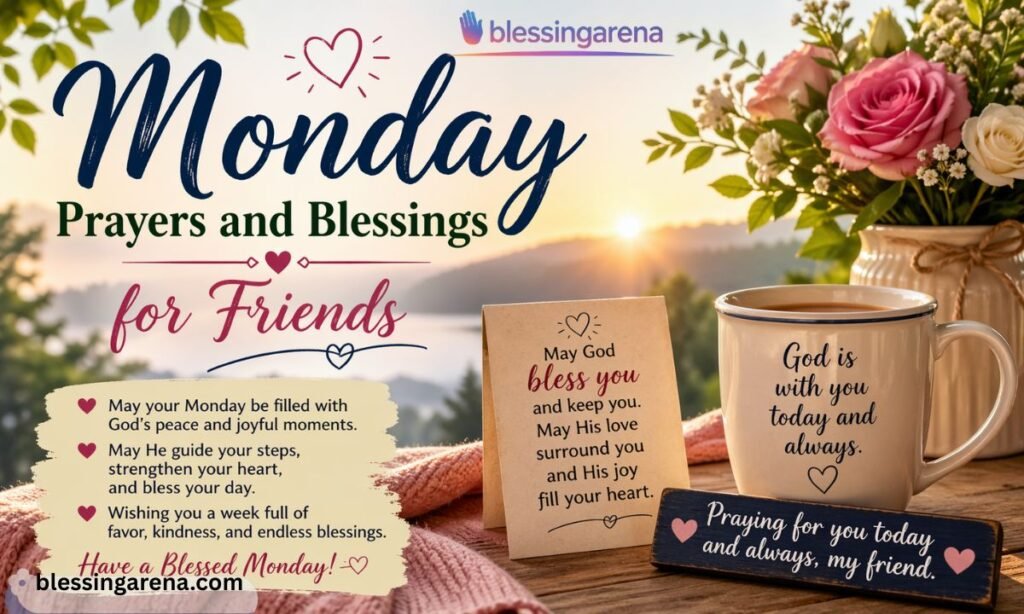 Monday Prayers and Blessings for Friends (1)
