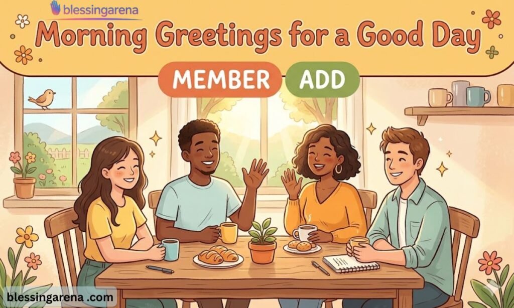 Morning Greetings for a Good Day