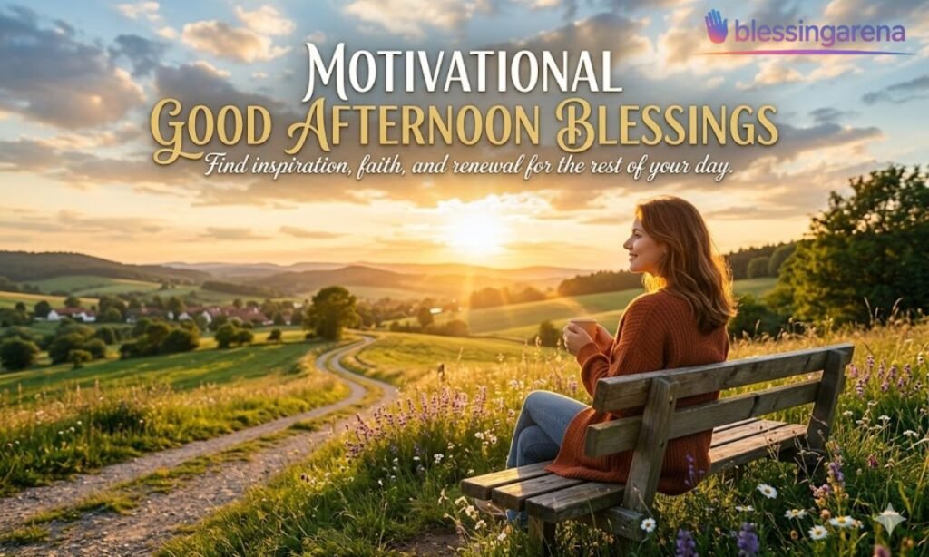 Motivational Good Afternoon Blessings