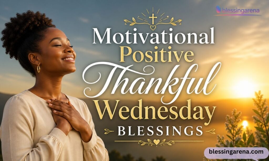 Motivational Positive Thankful Wednesday Blessings