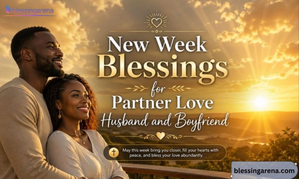 New Week Blessings for Partner Love Husband and Boyfriend