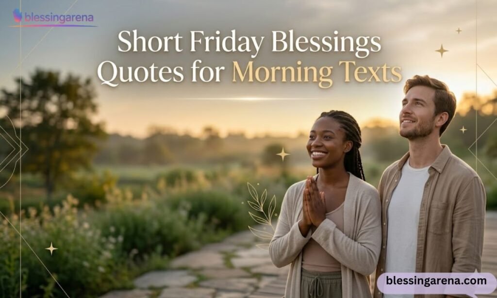 Short Friday Blessings Quotes for Morning Texts