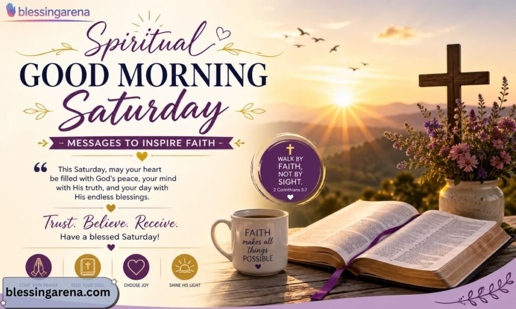 Spiritual Good Morning Saturday Messages to Inspire Faith