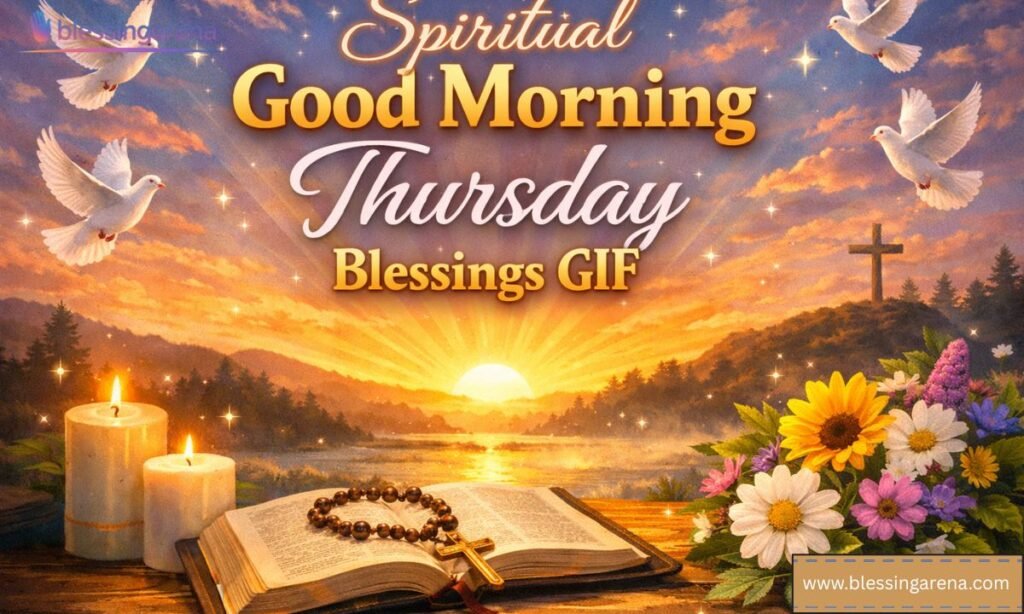 Spiritual Good Morning Thursday Blessings GIF