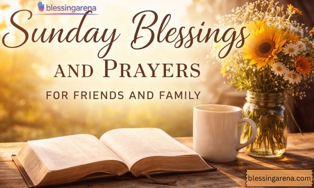 Sunday Blessings and Prayers for Friends and Family