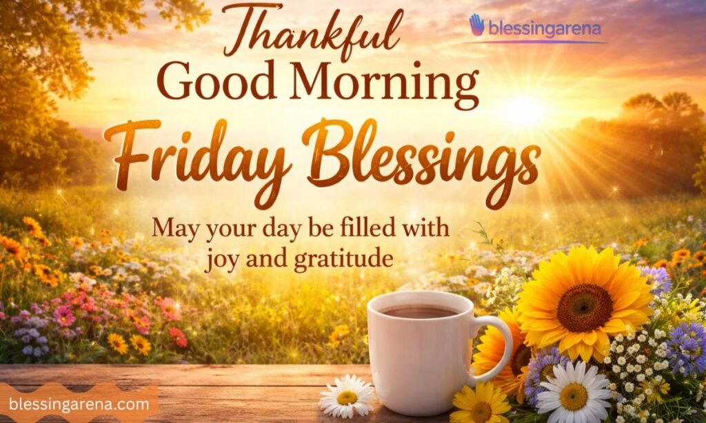 Thankful Good Morning Friday Blessings