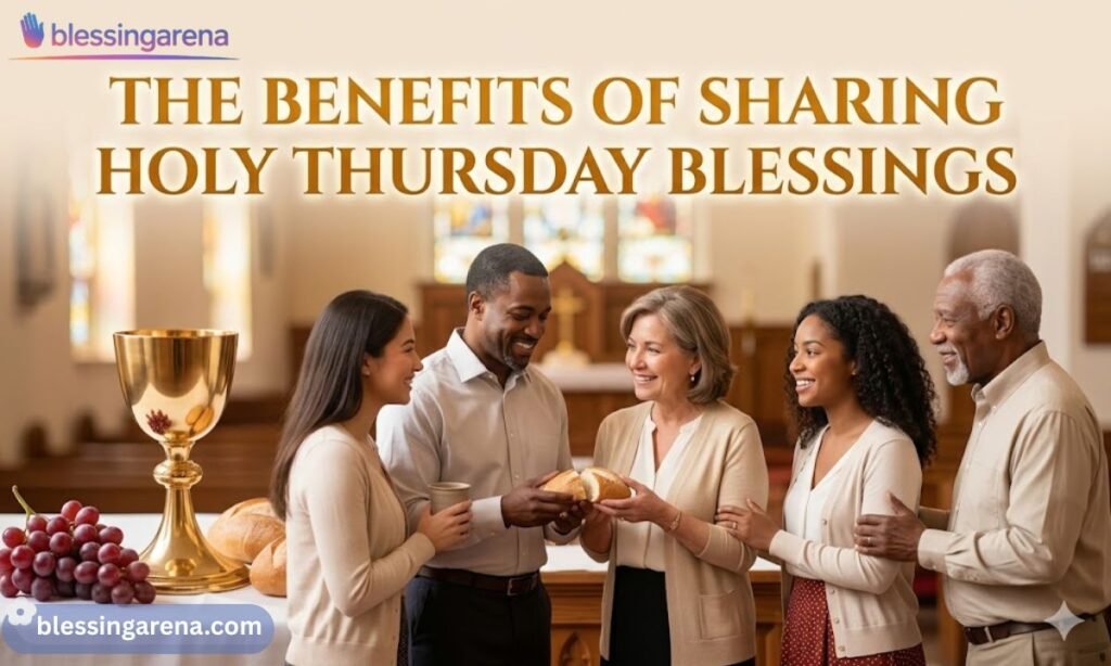 The Benefits of Sharing Holy Thursday Blessings