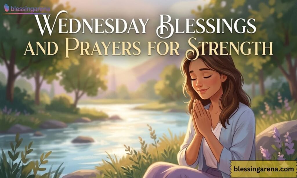Wednesday Blessings and Prayers for Strength