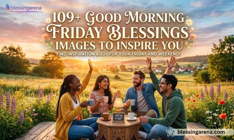 109+ Good Morning Friday Blessings Images to Inspire You