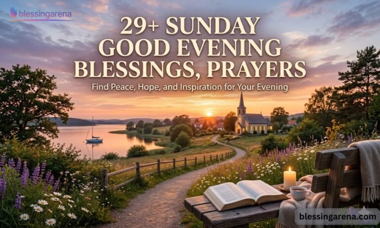 29+ Sunday Good Evening Blessings, Prayers